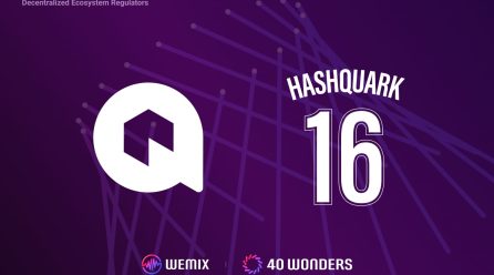 HashQuark joins WEMIX3.0 NCP as WONDER 16