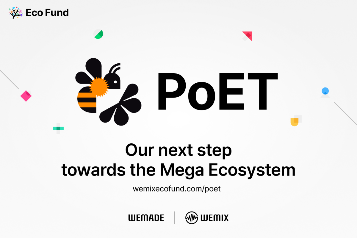 Wemade launches first-of-its-kind ‘PoET’ block reward program