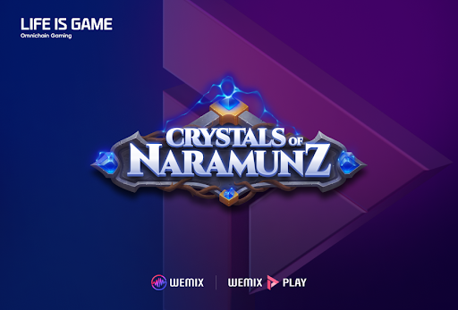 Crypto Rogue Games Brings Action RPG “Crystals of Naramunz” to WEMIX PLAY