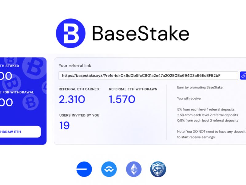 BaseStake Debuts During Base’s “Onchain Summer” with Exciting Staking Opportunities