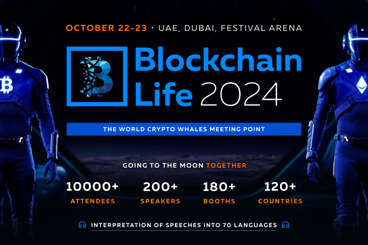 Blockchain Life 2024 in Dubai Unveils First Speakers from Tether, Ledger, TON, Animoca Brands and More Top Industry Leaders