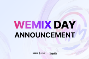 Wemade to Unveil New Business Strategy on WEMIX DAY, Shaping the Future of Blockchain Gaming