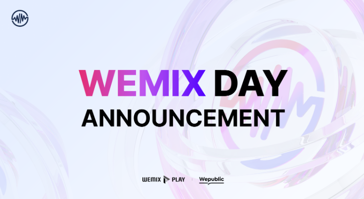 Wemade to Unveil New Business Strategy on WEMIX DAY, Shaping the Future of Blockchain Gaming