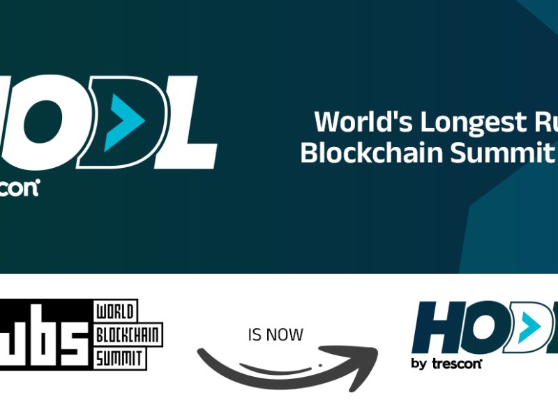 Trescon’s World Blockchain Summit Rebrands to HODL, Signalling a Bold New Era for Innovations in Blockchain and Beyond