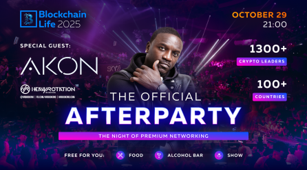 Blockchain Life 2025 in Dubai: World Crypto Leaders Gather for the 15th Anniversary Forum Featuring Akon’s Exclusive Performance