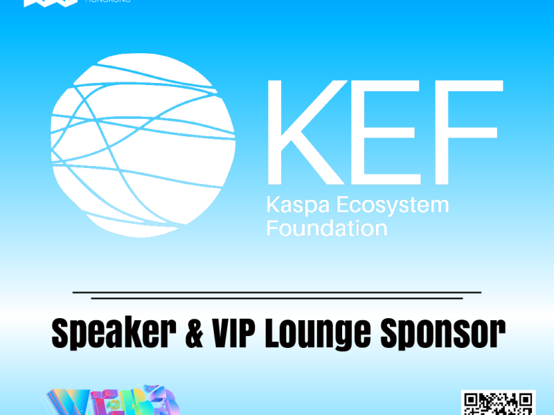 Kaspa Ecosystem Foundation Announced as Speaker and VIP Lounge Sponsor at Hong Kong Web3 Festival 2026