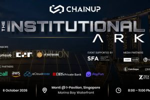 ChainUp Brings The Institutional Ark to TOKEN2049 Singapore, Focusing on Digital Asset Infrastructure and High-Value Deal Flow